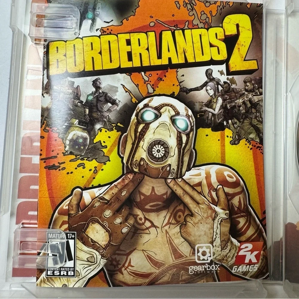 Borderlands 1 & 2 (Sony PlayStation 3, 2009) PS3 Complete w/ Manual Tested